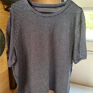 A New Day Gray Boxy Short Sleeve Tee